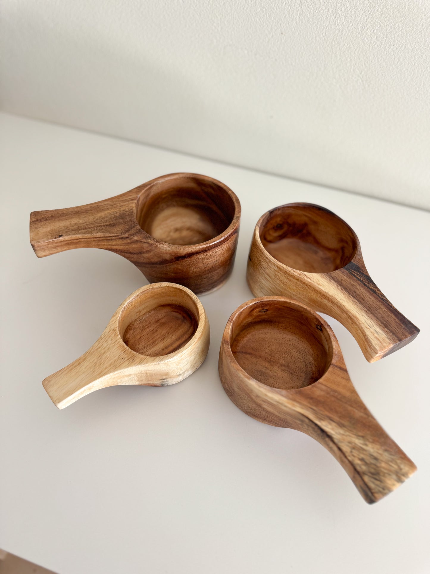 Wooden Measuring Cups