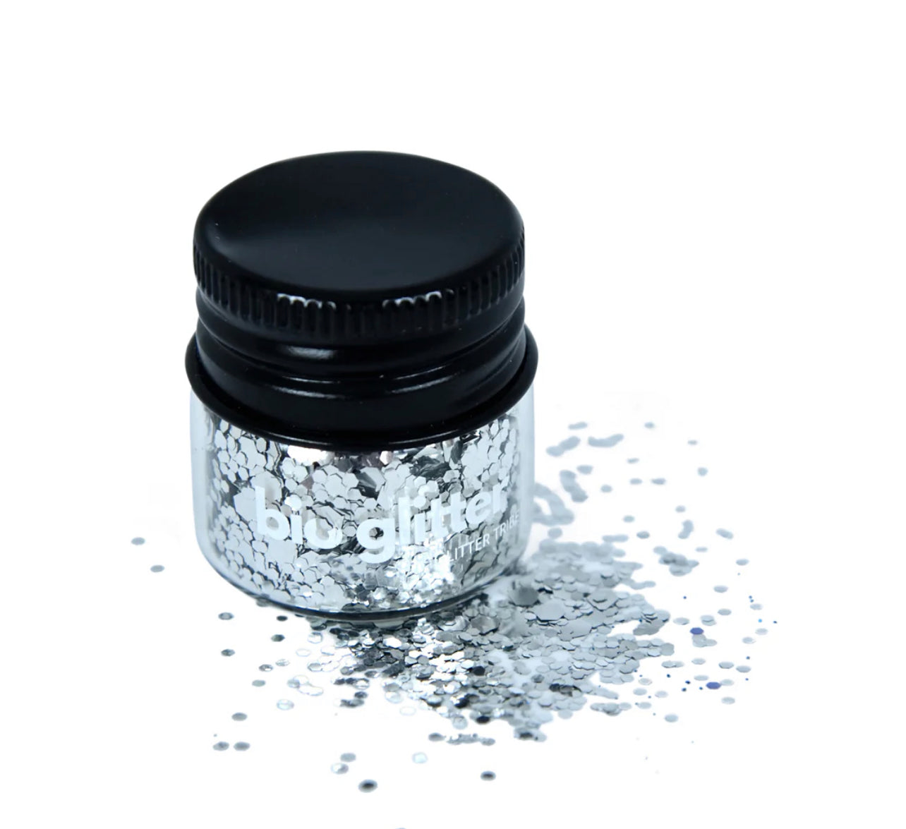 Bio Glitter - Straight Up Silver