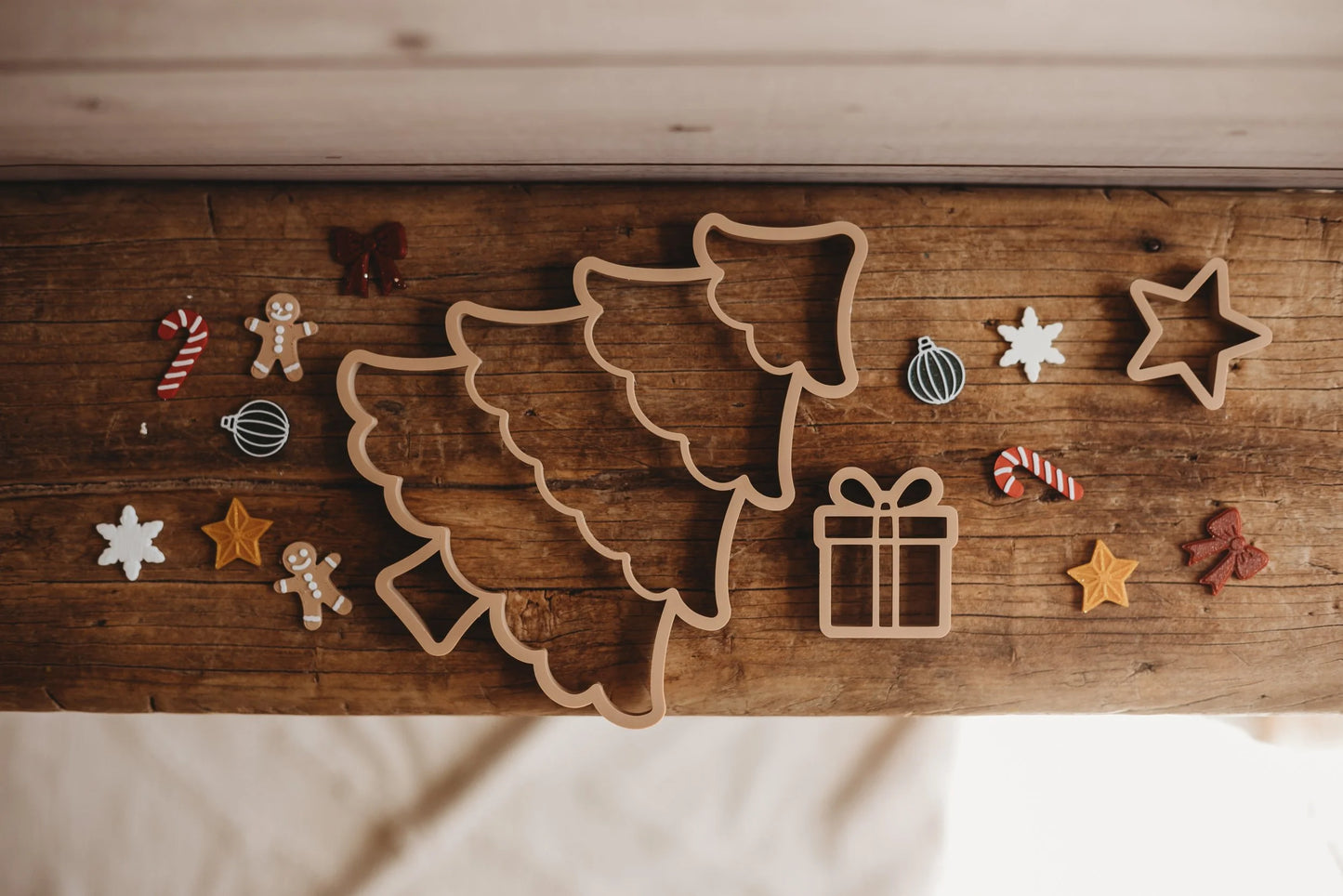 Christmas Tree Playdough decorating kit