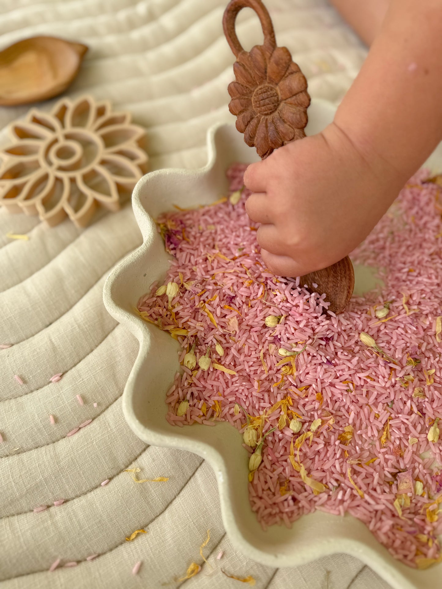 Pink Natural Sensory Rice