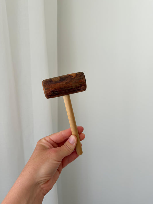 Wooden Log Hammer