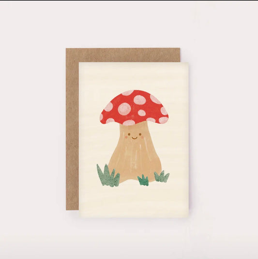 Mushroom Mini Card