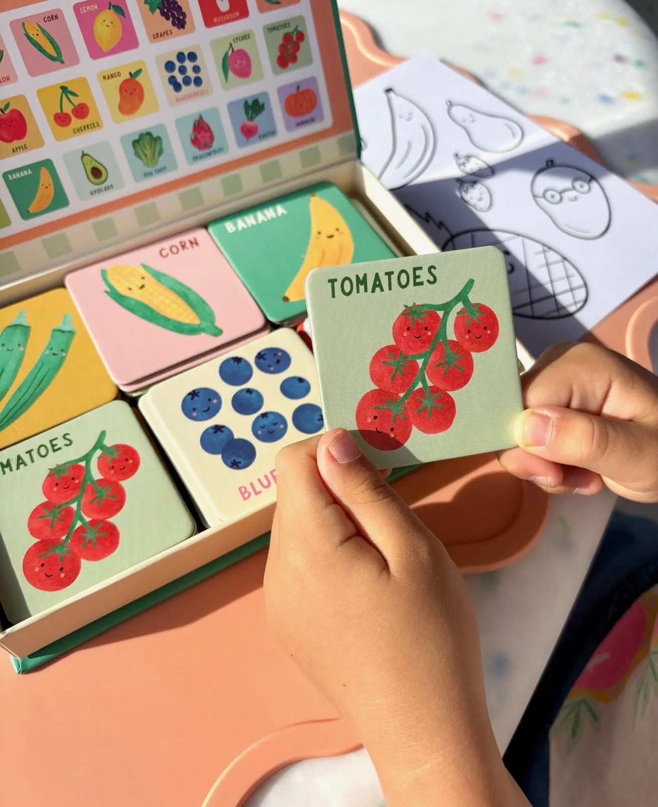 Fruit and Veg Memory & Matching Game