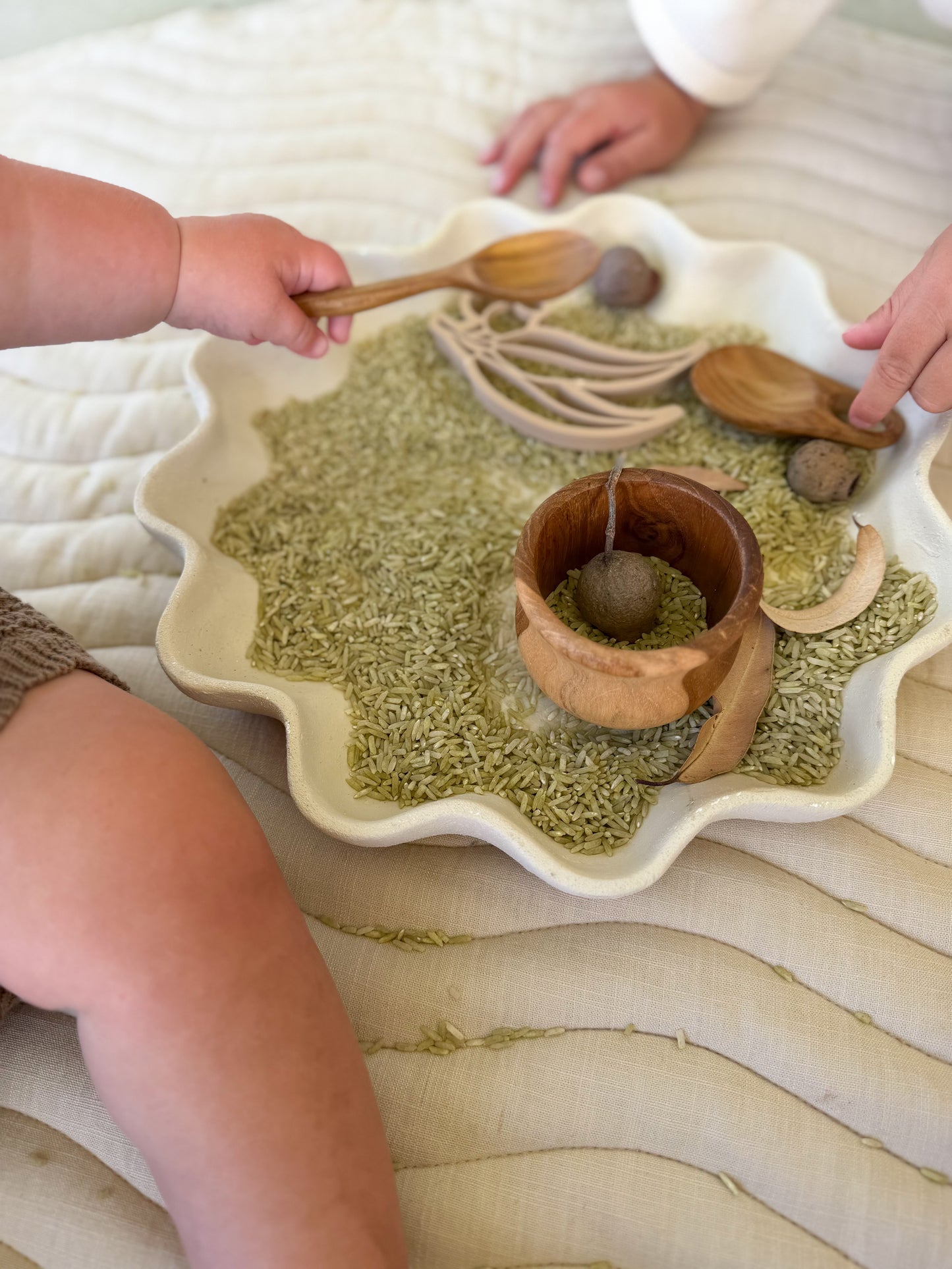 Green Natural Sensory Rice