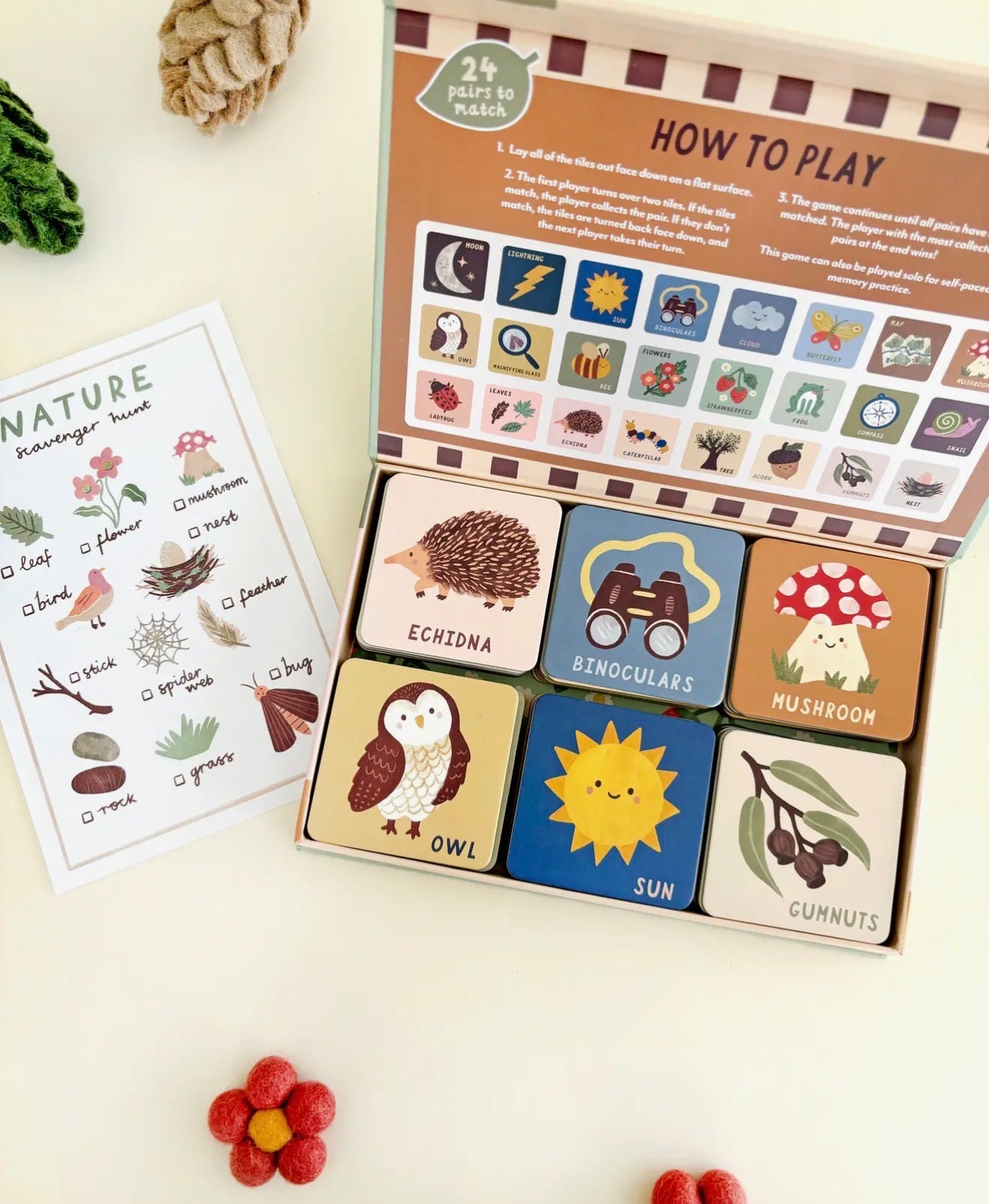 Forest Finds Memory & Matching Game