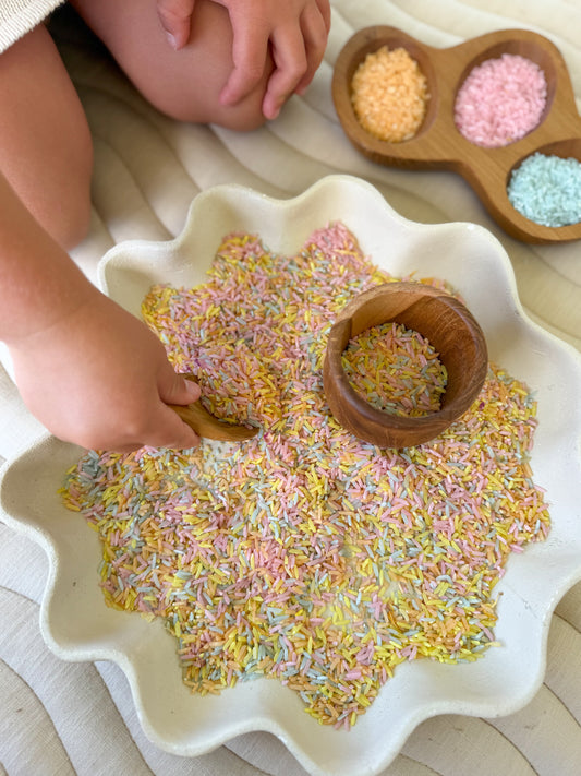 Rainbow Natural Sensory Rice