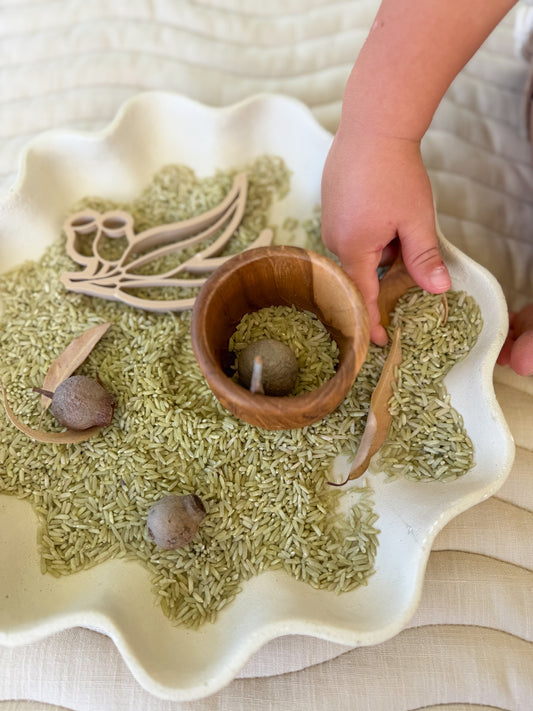 Green Natural Sensory Rice