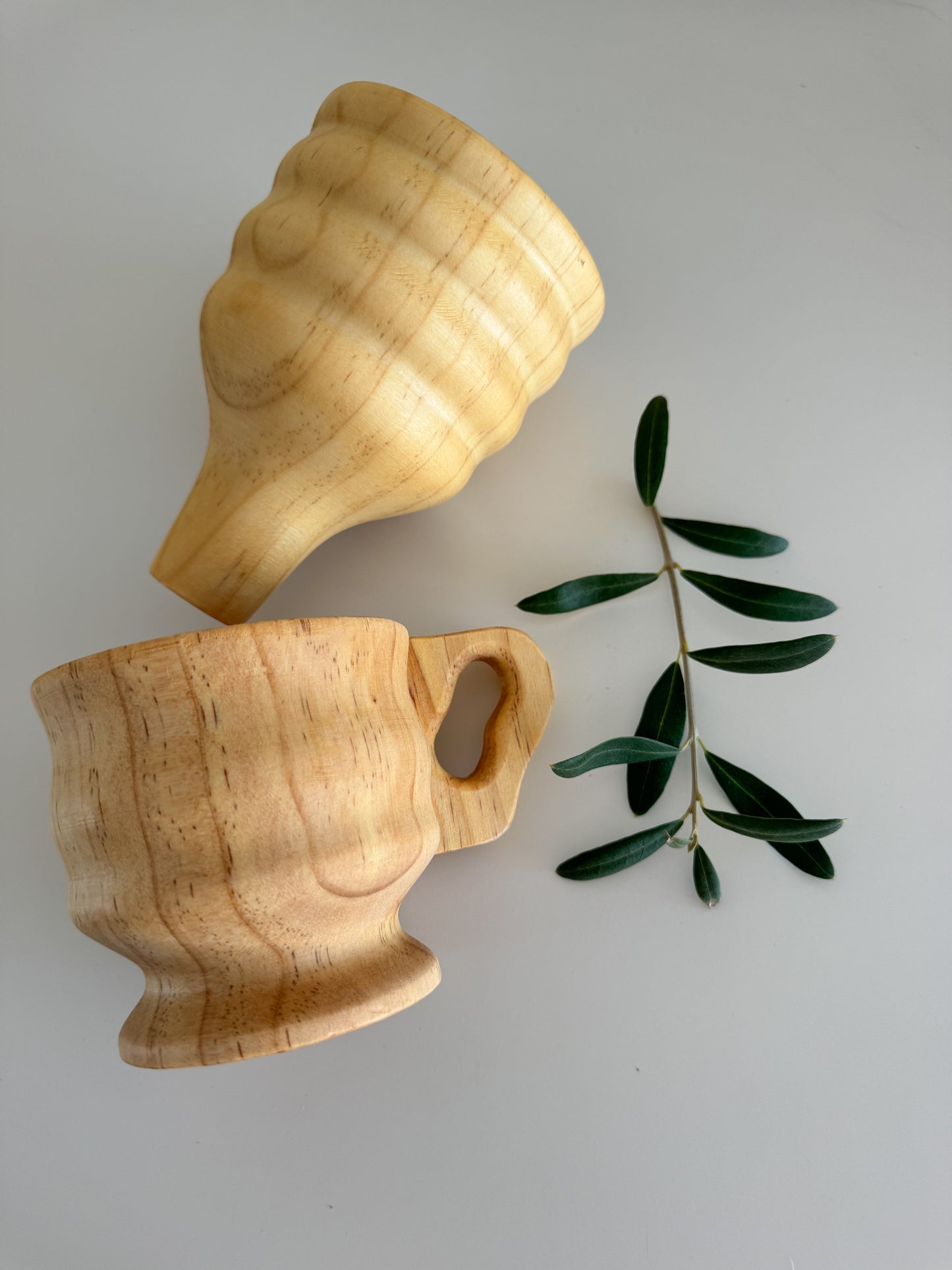 Wooden Funnel & Cup Set