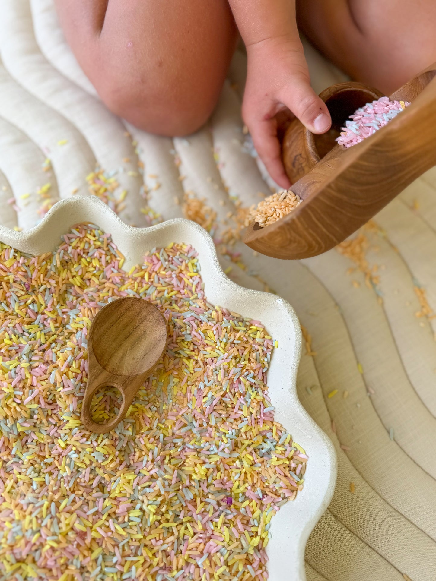 Rainbow Natural Sensory Rice