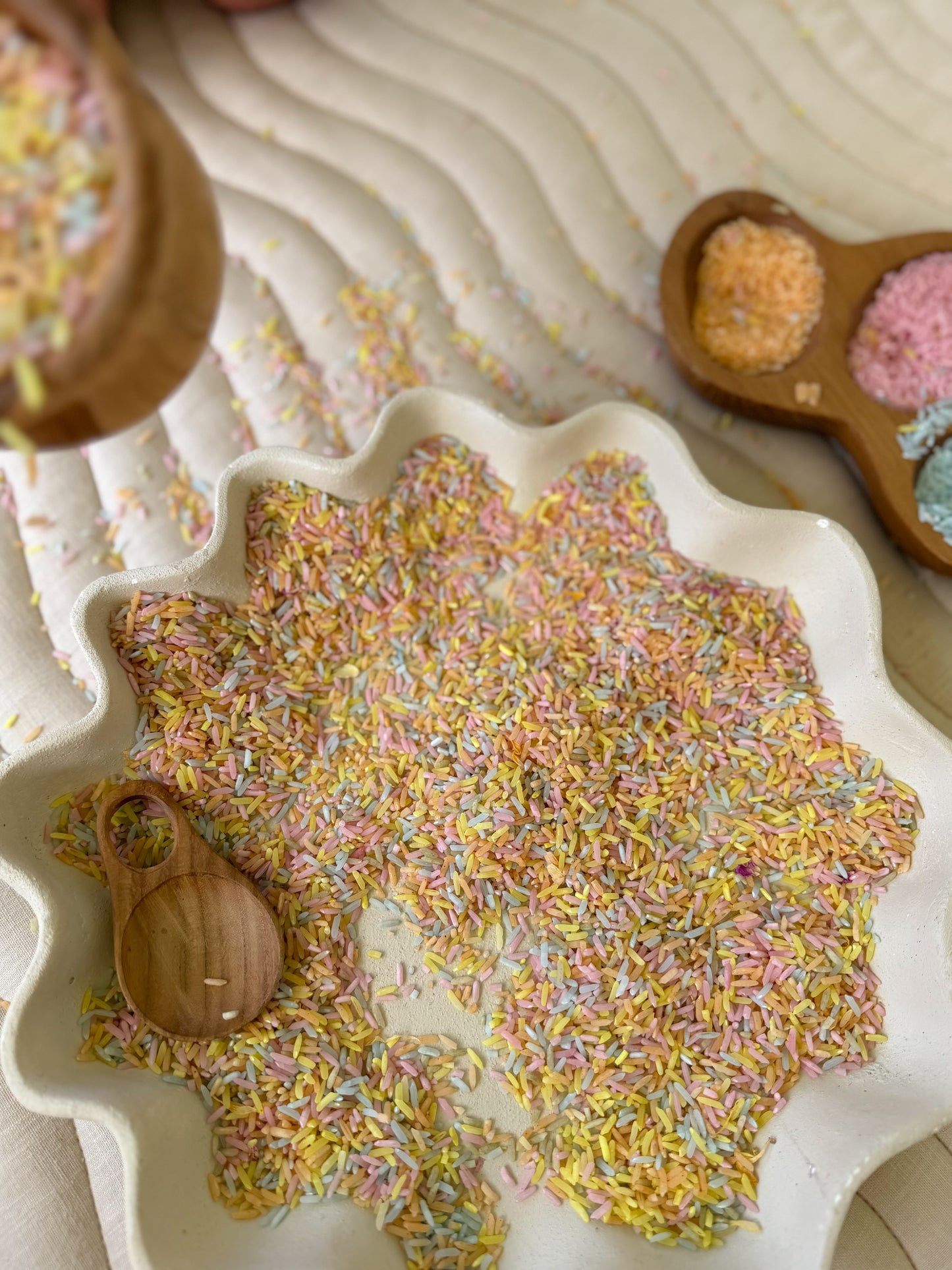 Rainbow Natural Sensory Rice