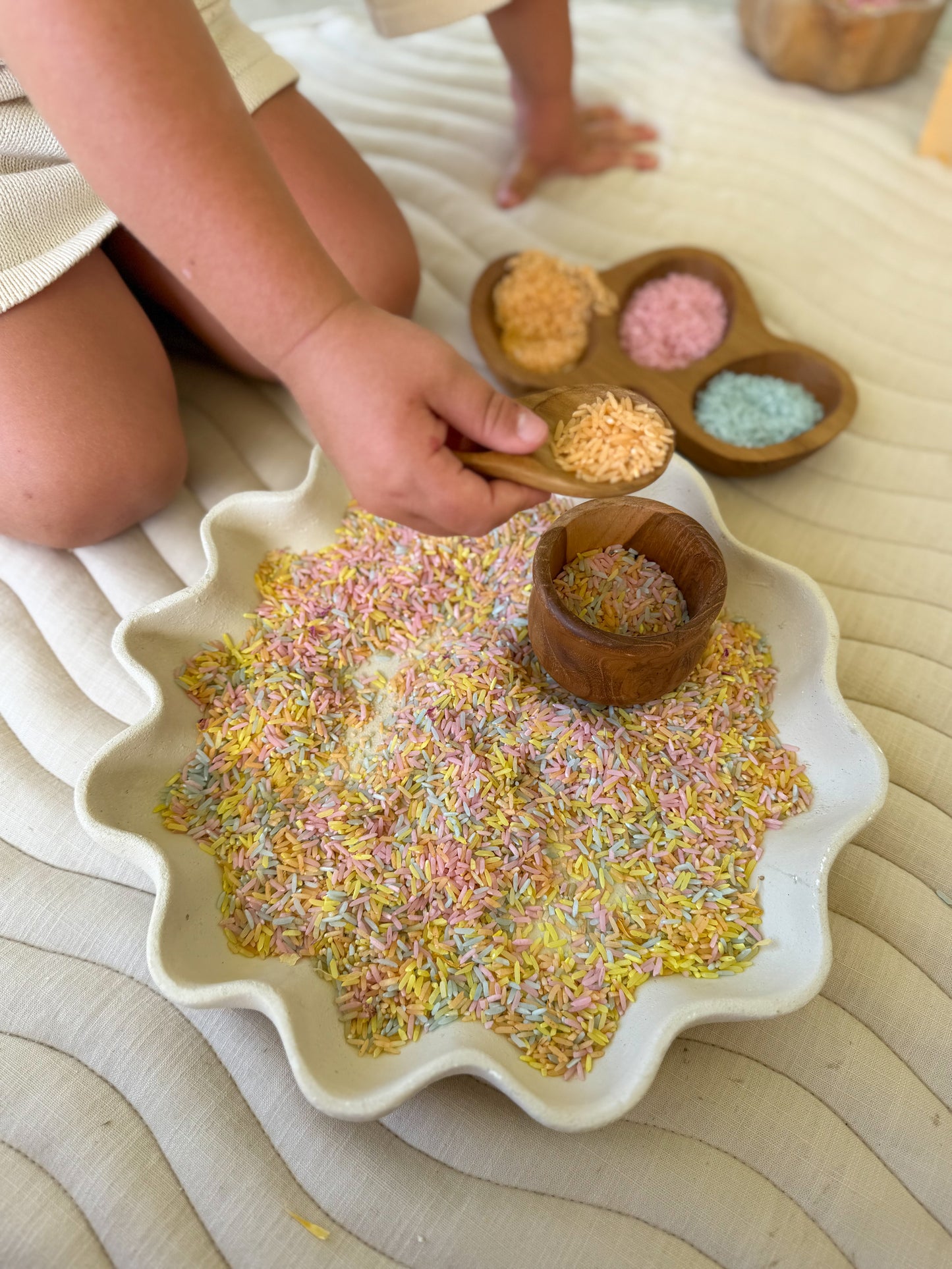 Rainbow Natural Sensory Rice