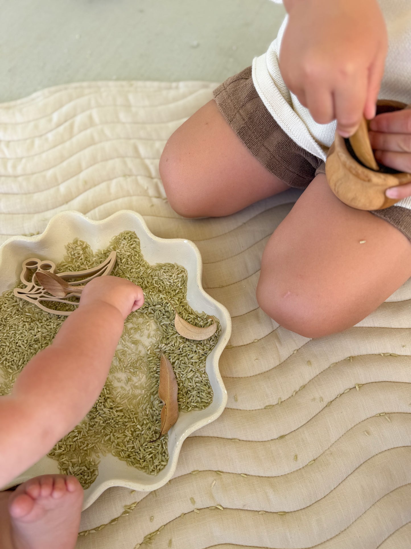 Green Natural Sensory Rice