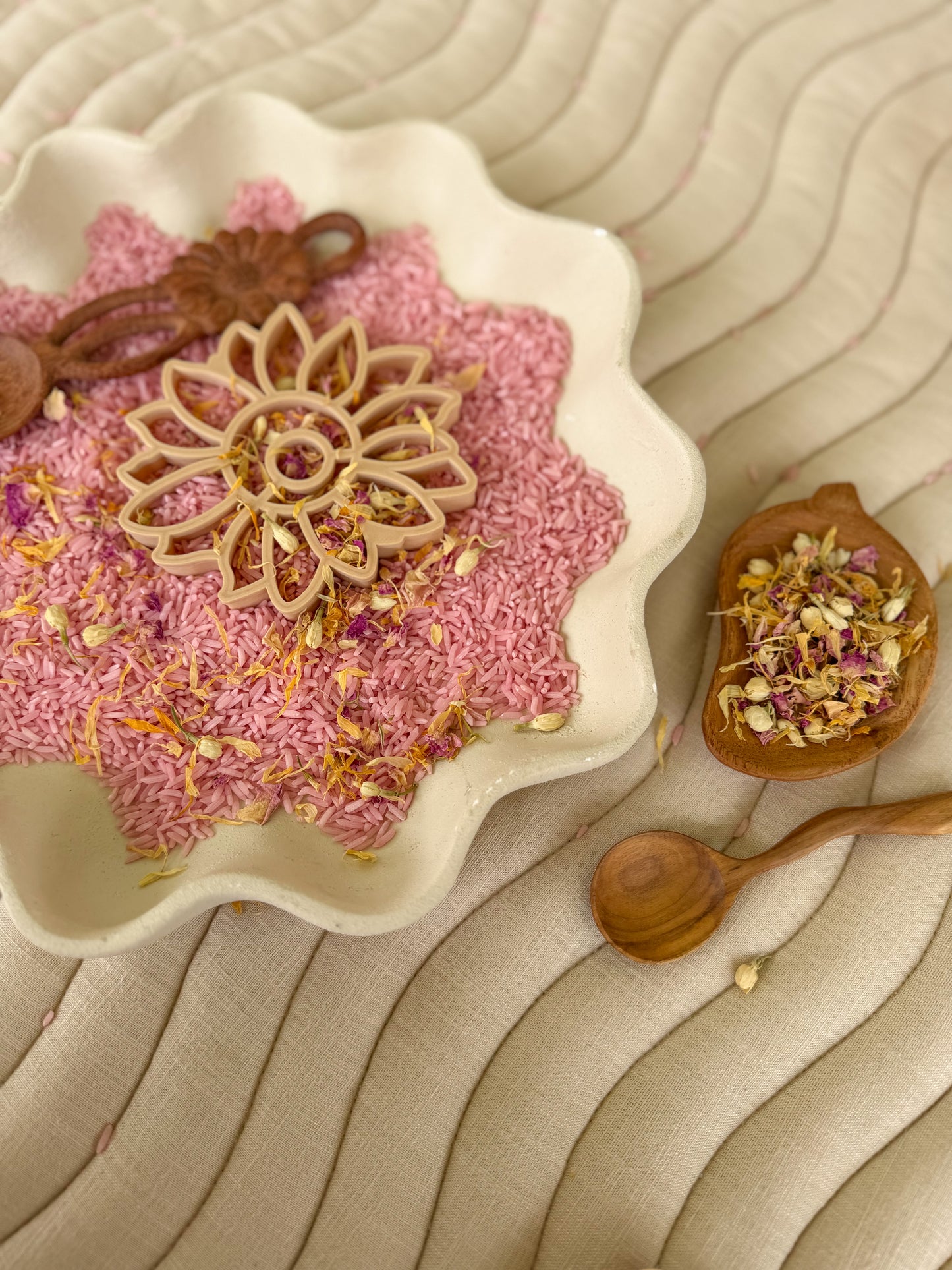 Pink Natural Sensory Rice