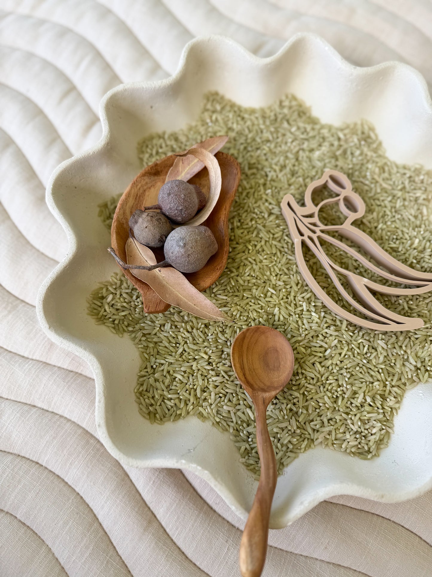 Green Natural Sensory Rice