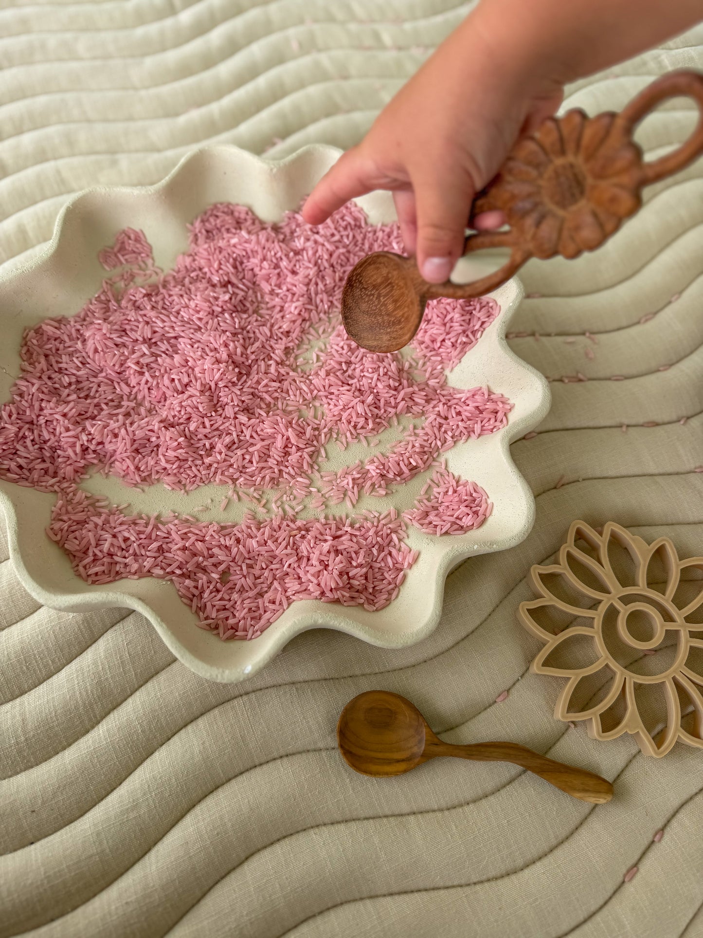 Pink Natural Sensory Rice