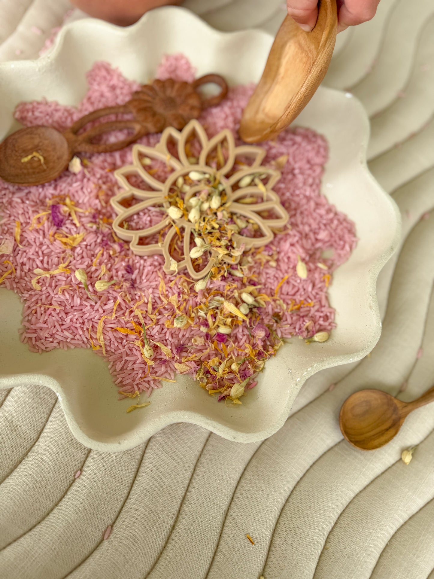 Pink Natural Sensory Rice