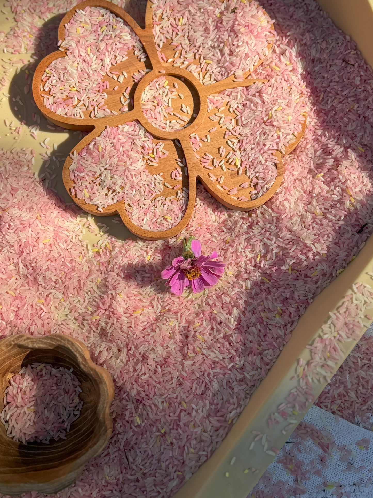 Pink Natural Sensory Rice