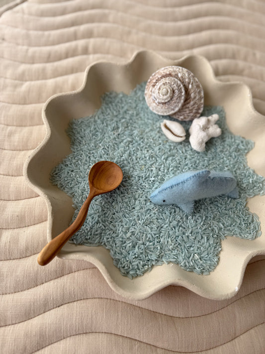 Blue Natural Sensory Rice