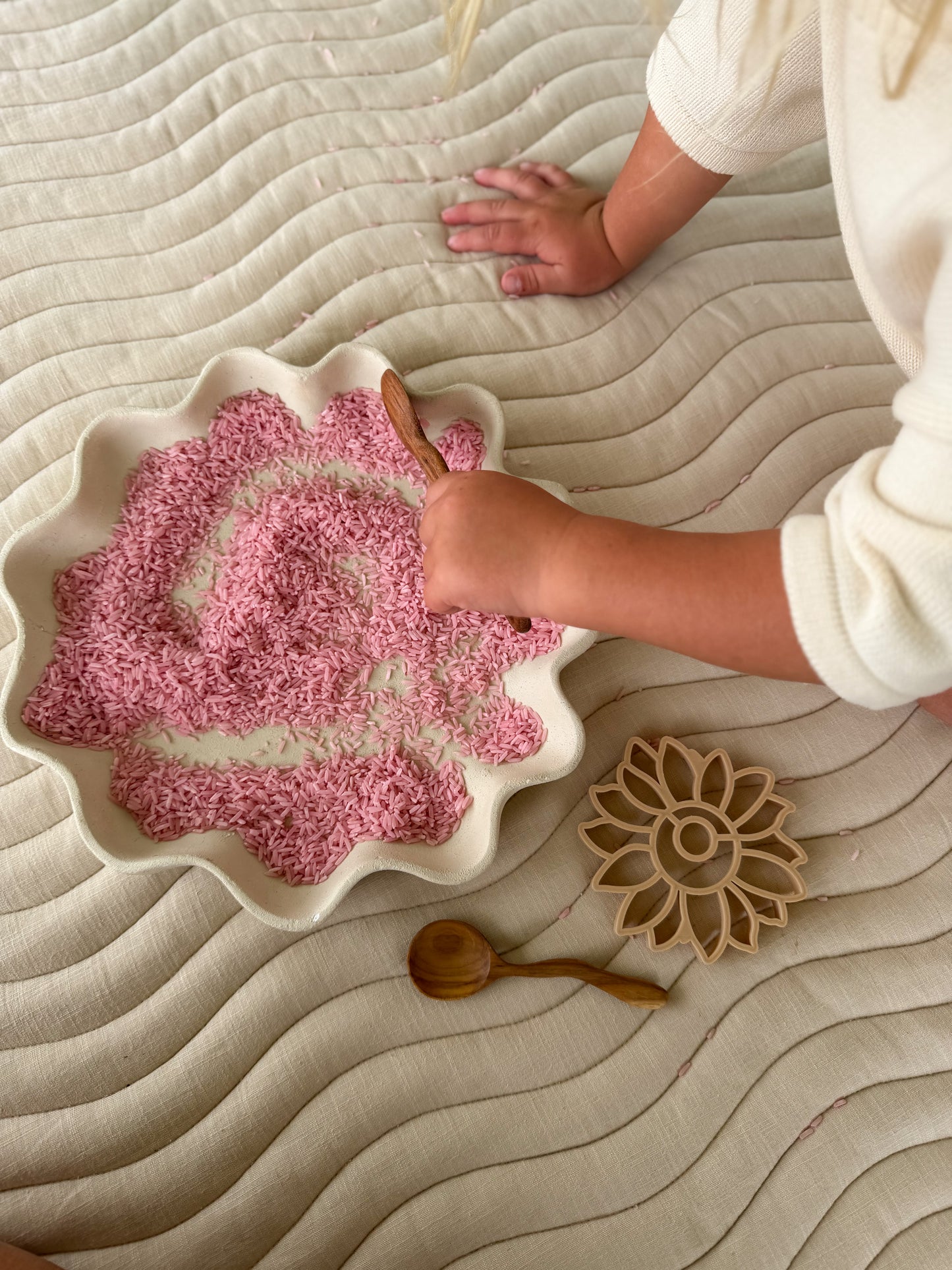 Pink Natural Sensory Rice