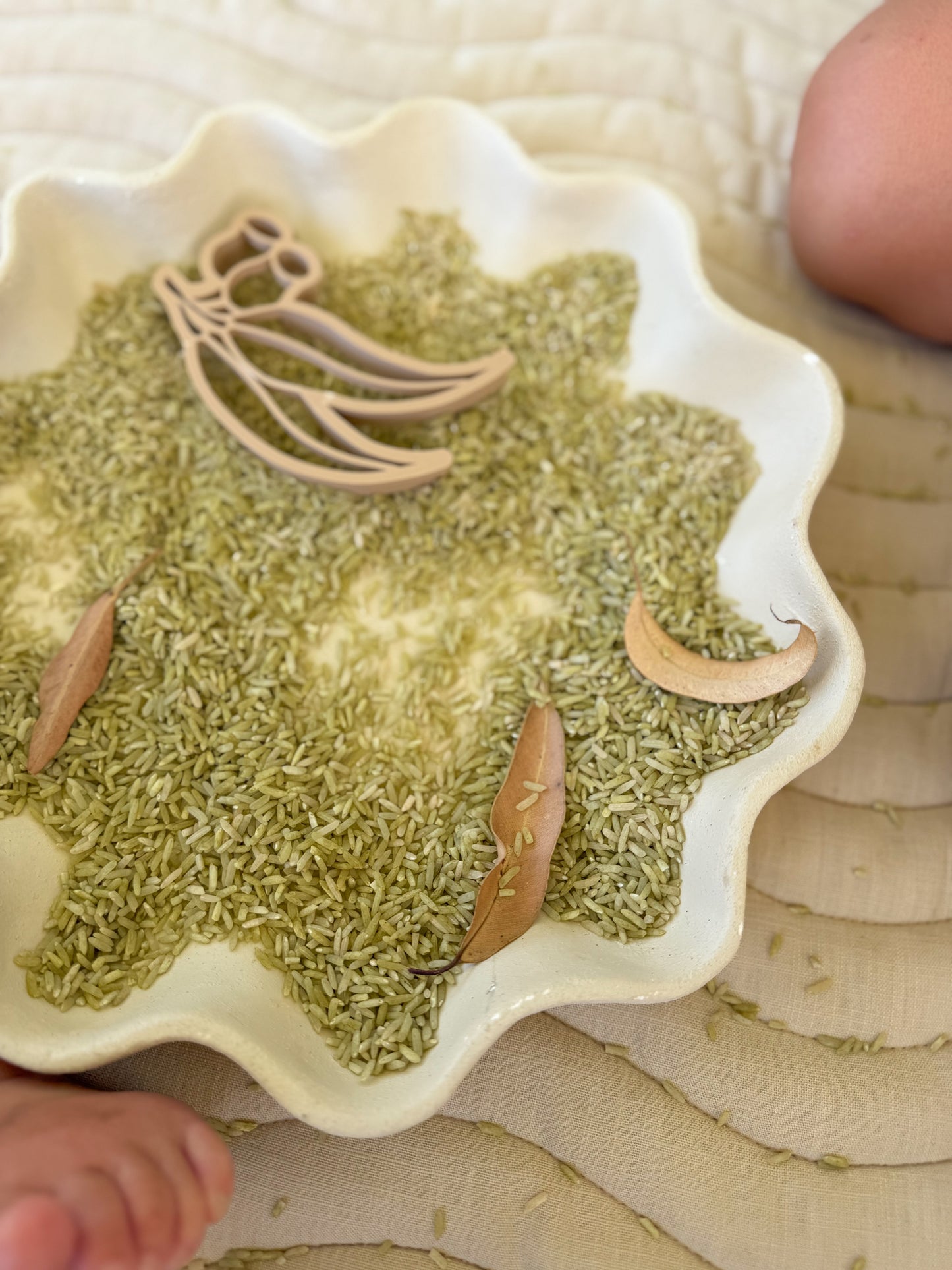 Green Natural Sensory Rice