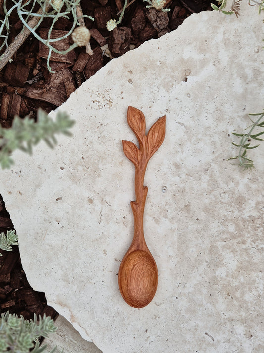Woodland Lead Spoon