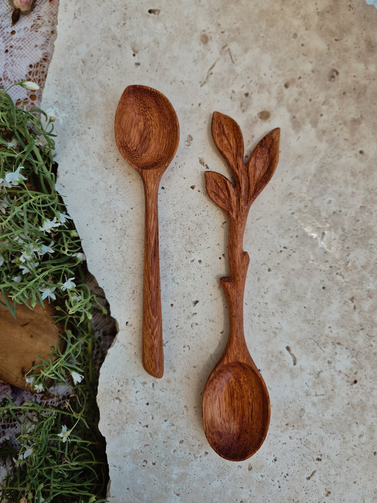 Woodland Lead Spoon